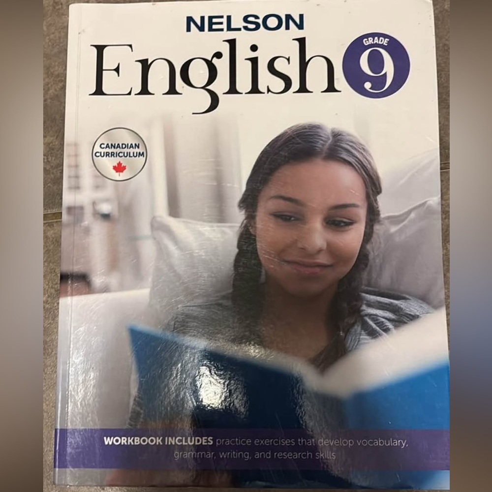 English Grade 9 Workbook - Blue Cover